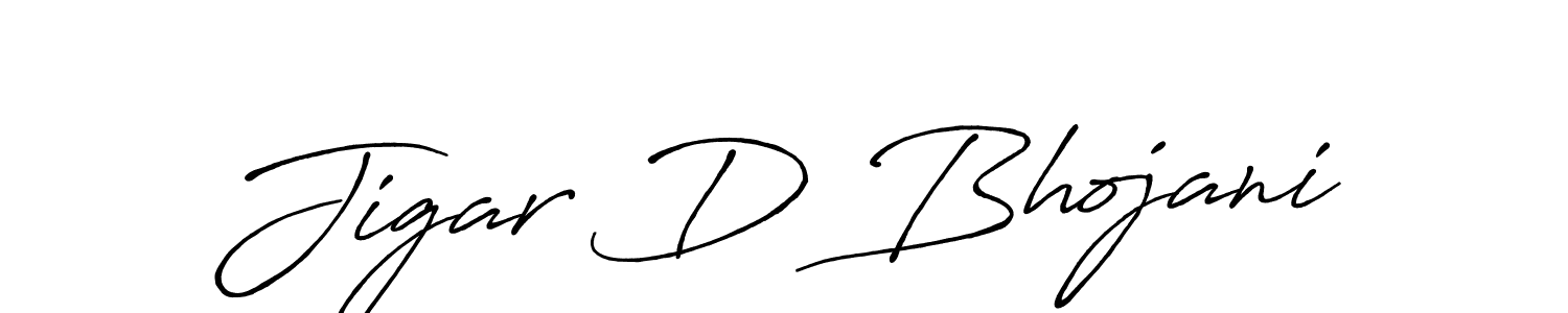 How to Draw Jigar D Bhojani signature style? Antro_Vectra_Bolder is a latest design signature styles for name Jigar D Bhojani. Jigar D Bhojani signature style 7 images and pictures png