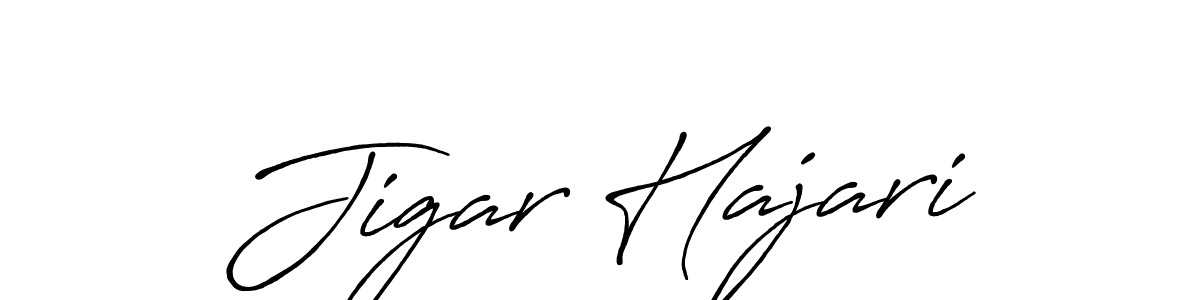 It looks lik you need a new signature style for name Jigar Hajari. Design unique handwritten (Antro_Vectra_Bolder) signature with our free signature maker in just a few clicks. Jigar Hajari signature style 7 images and pictures png