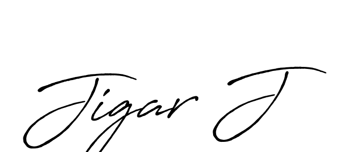 Antro_Vectra_Bolder is a professional signature style that is perfect for those who want to add a touch of class to their signature. It is also a great choice for those who want to make their signature more unique. Get Jigar J name to fancy signature for free. Jigar J signature style 7 images and pictures png