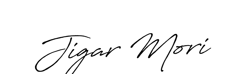 You can use this online signature creator to create a handwritten signature for the name Jigar Mori. This is the best online autograph maker. Jigar Mori signature style 7 images and pictures png