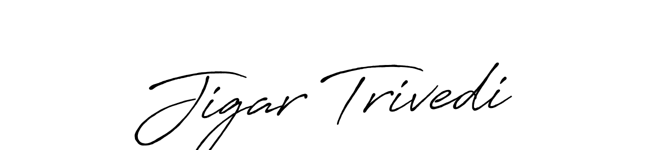 Make a beautiful signature design for name Jigar Trivedi. Use this online signature maker to create a handwritten signature for free. Jigar Trivedi signature style 7 images and pictures png