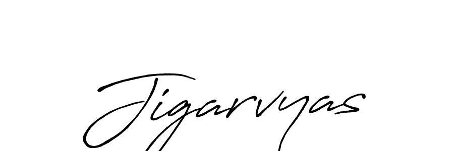 Also we have Jigarvyas name is the best signature style. Create professional handwritten signature collection using Antro_Vectra_Bolder autograph style. Jigarvyas signature style 7 images and pictures png