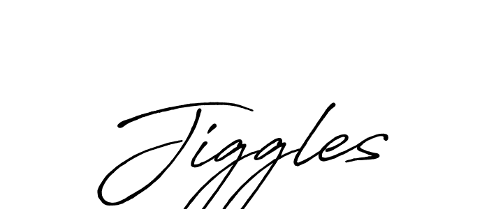 Design your own signature with our free online signature maker. With this signature software, you can create a handwritten (Antro_Vectra_Bolder) signature for name Jiggles. Jiggles signature style 7 images and pictures png