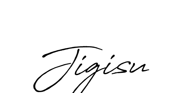 How to make Jigisu signature? Antro_Vectra_Bolder is a professional autograph style. Create handwritten signature for Jigisu name. Jigisu signature style 7 images and pictures png