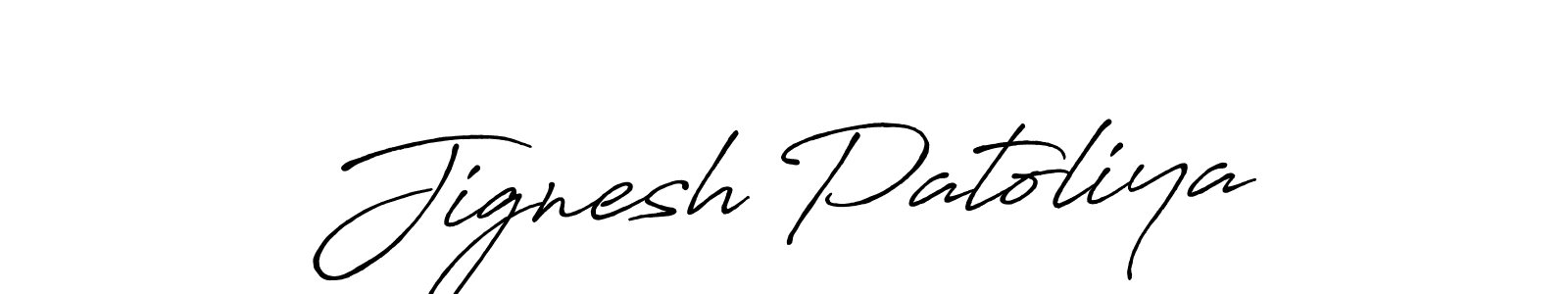 How to Draw Jignesh Patoliya signature style? Antro_Vectra_Bolder is a latest design signature styles for name Jignesh Patoliya. Jignesh Patoliya signature style 7 images and pictures png