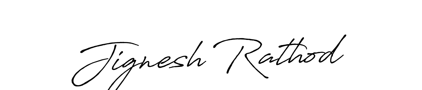 Also we have Jignesh Rathod name is the best signature style. Create professional handwritten signature collection using Antro_Vectra_Bolder autograph style. Jignesh Rathod signature style 7 images and pictures png