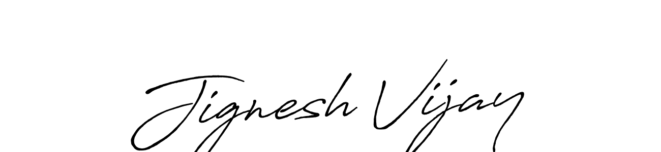 The best way (Antro_Vectra_Bolder) to make a short signature is to pick only two or three words in your name. The name Jignesh Vijay include a total of six letters. For converting this name. Jignesh Vijay signature style 7 images and pictures png