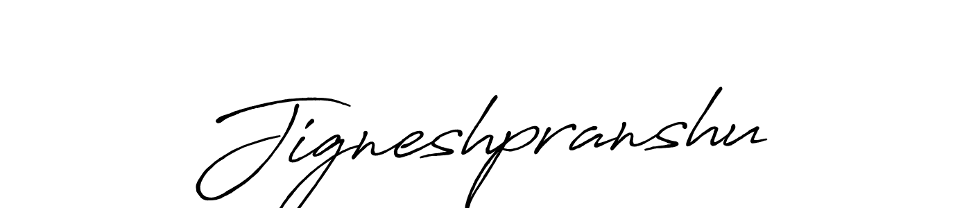 It looks lik you need a new signature style for name Jigneshpranshu. Design unique handwritten (Antro_Vectra_Bolder) signature with our free signature maker in just a few clicks. Jigneshpranshu signature style 7 images and pictures png