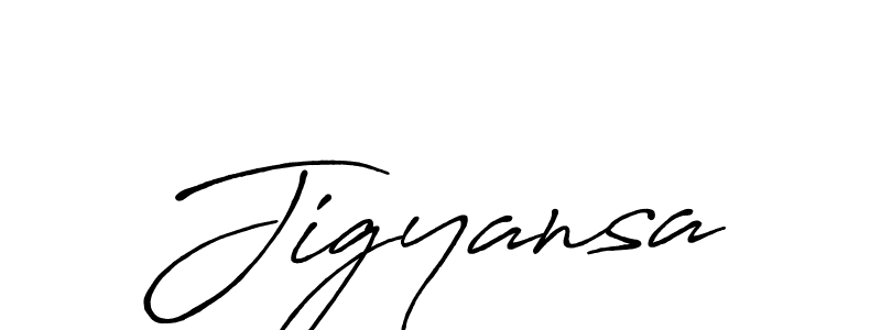 Design your own signature with our free online signature maker. With this signature software, you can create a handwritten (Antro_Vectra_Bolder) signature for name Jigyansa. Jigyansa signature style 7 images and pictures png