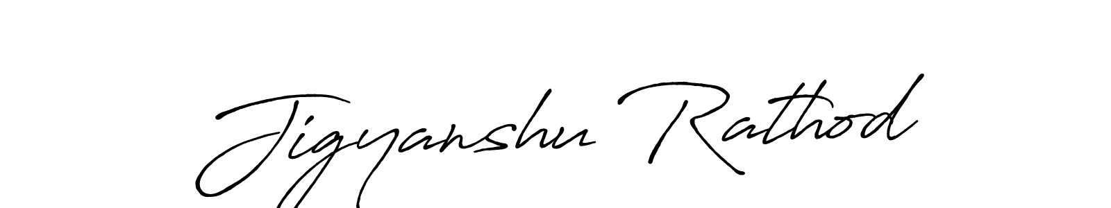 Also we have Jigyanshu Rathod name is the best signature style. Create professional handwritten signature collection using Antro_Vectra_Bolder autograph style. Jigyanshu Rathod signature style 7 images and pictures png