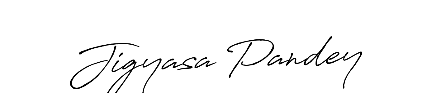 You should practise on your own different ways (Antro_Vectra_Bolder) to write your name (Jigyasa Pandey) in signature. don't let someone else do it for you. Jigyasa Pandey signature style 7 images and pictures png