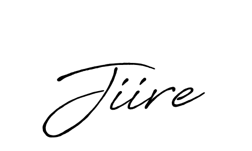 Jiire stylish signature style. Best Handwritten Sign (Antro_Vectra_Bolder) for my name. Handwritten Signature Collection Ideas for my name Jiire. Jiire signature style 7 images and pictures png