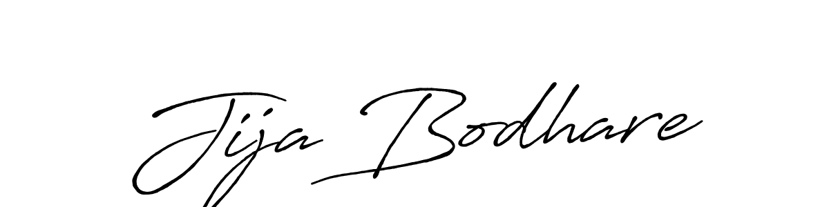 You can use this online signature creator to create a handwritten signature for the name Jija Bodhare. This is the best online autograph maker. Jija Bodhare signature style 7 images and pictures png