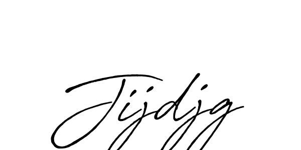 Design your own signature with our free online signature maker. With this signature software, you can create a handwritten (Antro_Vectra_Bolder) signature for name Jijdjg. Jijdjg signature style 7 images and pictures png