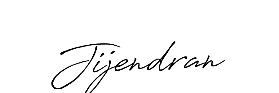 Use a signature maker to create a handwritten signature online. With this signature software, you can design (Antro_Vectra_Bolder) your own signature for name Jijendran. Jijendran signature style 7 images and pictures png