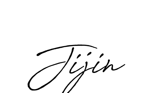 if you are searching for the best signature style for your name Jijin. so please give up your signature search. here we have designed multiple signature styles  using Antro_Vectra_Bolder. Jijin signature style 7 images and pictures png