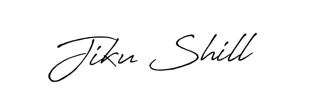 How to Draw Jiku Shill signature style? Antro_Vectra_Bolder is a latest design signature styles for name Jiku Shill. Jiku Shill signature style 7 images and pictures png