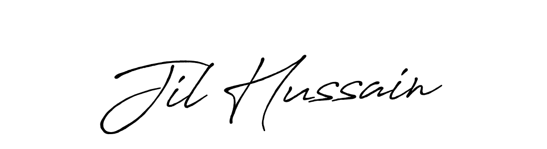 See photos of Jil Hussain official signature by Spectra . Check more albums & portfolios. Read reviews & check more about Antro_Vectra_Bolder font. Jil Hussain signature style 7 images and pictures png