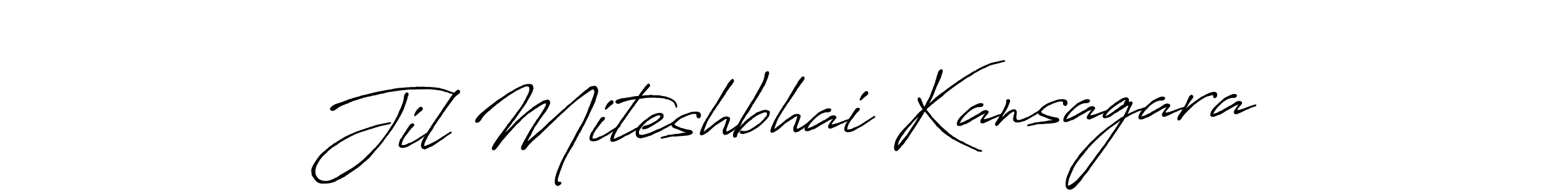 You can use this online signature creator to create a handwritten signature for the name Jil Miteshbhai Kansagara. This is the best online autograph maker. Jil Miteshbhai Kansagara signature style 7 images and pictures png