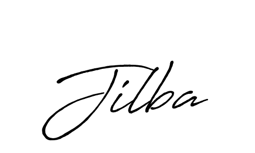 Make a beautiful signature design for name Jilba. With this signature (Antro_Vectra_Bolder) style, you can create a handwritten signature for free. Jilba signature style 7 images and pictures png