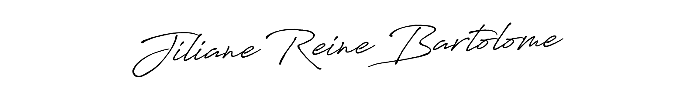 Also we have Jiliane Reine Bartolome name is the best signature style. Create professional handwritten signature collection using Antro_Vectra_Bolder autograph style. Jiliane Reine Bartolome signature style 7 images and pictures png