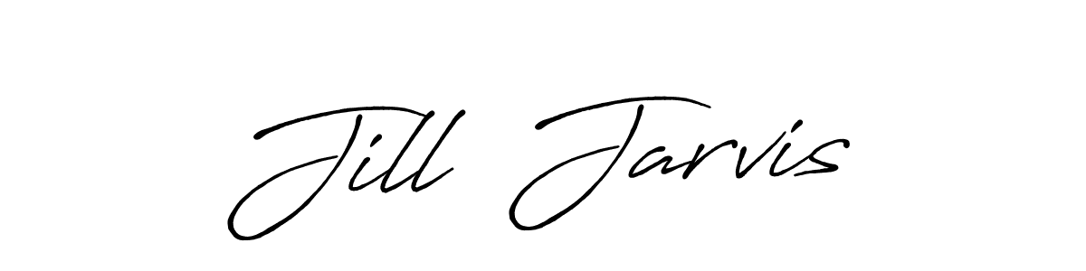 Make a beautiful signature design for name Jill  Jarvis. With this signature (Antro_Vectra_Bolder) style, you can create a handwritten signature for free. Jill  Jarvis signature style 7 images and pictures png