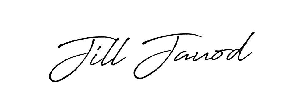 Also we have Jill Jauod name is the best signature style. Create professional handwritten signature collection using Antro_Vectra_Bolder autograph style. Jill Jauod signature style 7 images and pictures png
