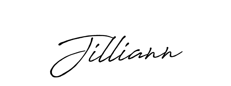 Once you've used our free online signature maker to create your best signature Antro_Vectra_Bolder style, it's time to enjoy all of the benefits that Jilliann name signing documents. Jilliann signature style 7 images and pictures png