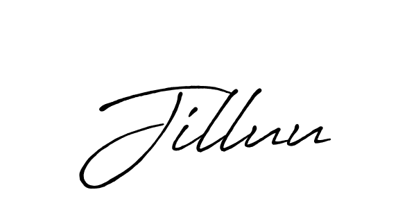 Make a beautiful signature design for name Jilluu. Use this online signature maker to create a handwritten signature for free. Jilluu signature style 7 images and pictures png