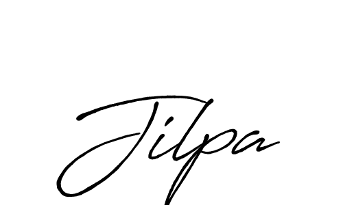 The best way (Antro_Vectra_Bolder) to make a short signature is to pick only two or three words in your name. The name Jilpa include a total of six letters. For converting this name. Jilpa signature style 7 images and pictures png