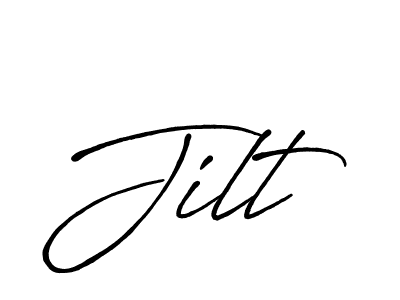 Design your own signature with our free online signature maker. With this signature software, you can create a handwritten (Antro_Vectra_Bolder) signature for name Jilt. Jilt signature style 7 images and pictures png