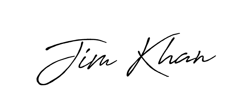 Antro_Vectra_Bolder is a professional signature style that is perfect for those who want to add a touch of class to their signature. It is also a great choice for those who want to make their signature more unique. Get Jim Khan name to fancy signature for free. Jim Khan signature style 7 images and pictures png