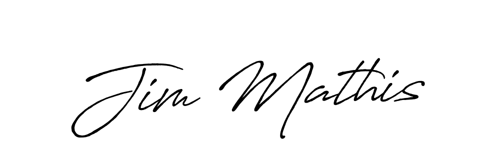 It looks lik you need a new signature style for name Jim Mathis. Design unique handwritten (Antro_Vectra_Bolder) signature with our free signature maker in just a few clicks. Jim Mathis signature style 7 images and pictures png