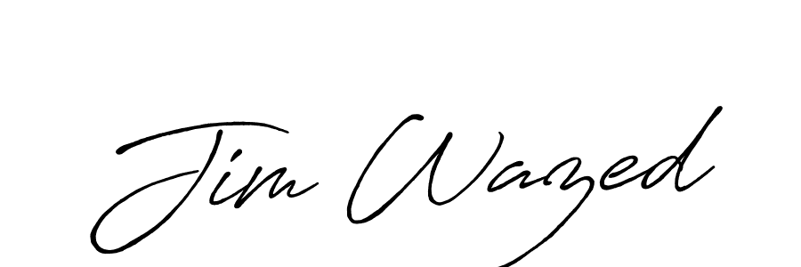 Best and Professional Signature Style for Jim Wazed. Antro_Vectra_Bolder Best Signature Style Collection. Jim Wazed signature style 7 images and pictures png
