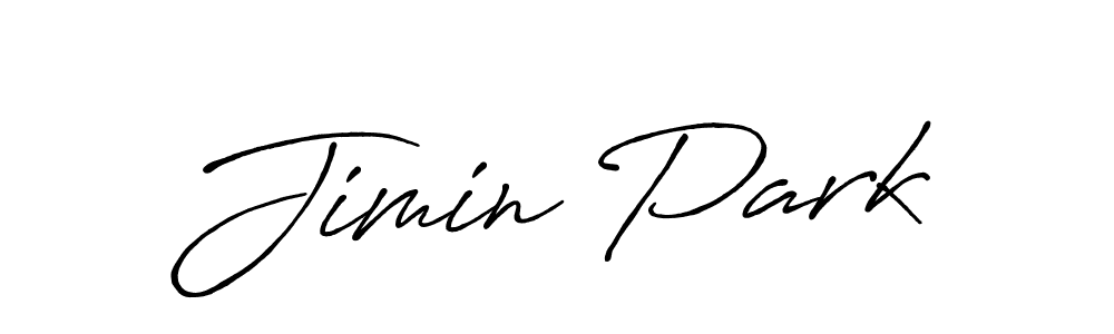 It looks lik you need a new signature style for name Jimin Park. Design unique handwritten (Antro_Vectra_Bolder) signature with our free signature maker in just a few clicks. Jimin Park signature style 7 images and pictures png