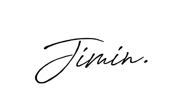 It looks lik you need a new signature style for name Jimin.. Design unique handwritten (Antro_Vectra_Bolder) signature with our free signature maker in just a few clicks. Jimin. signature style 7 images and pictures png