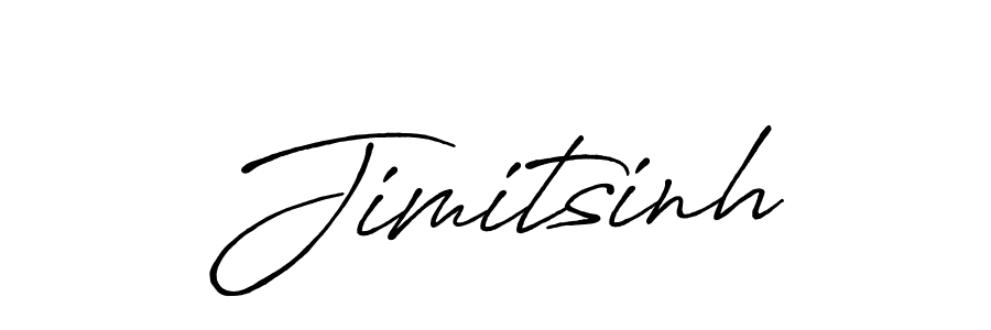 Jimitsinh stylish signature style. Best Handwritten Sign (Antro_Vectra_Bolder) for my name. Handwritten Signature Collection Ideas for my name Jimitsinh. Jimitsinh signature style 7 images and pictures png