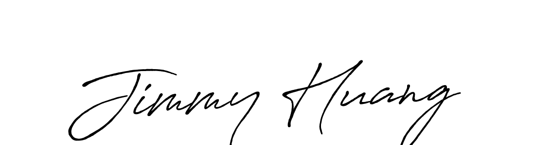 Create a beautiful signature design for name Jimmy Huang. With this signature (Antro_Vectra_Bolder) fonts, you can make a handwritten signature for free. Jimmy Huang signature style 7 images and pictures png