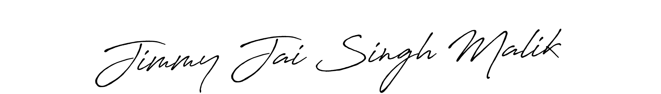 Use a signature maker to create a handwritten signature online. With this signature software, you can design (Antro_Vectra_Bolder) your own signature for name Jimmy Jai Singh Malik. Jimmy Jai Singh Malik signature style 7 images and pictures png