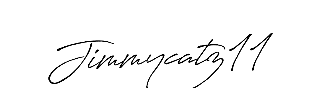 It looks lik you need a new signature style for name Jimmycatz11. Design unique handwritten (Antro_Vectra_Bolder) signature with our free signature maker in just a few clicks. Jimmycatz11 signature style 7 images and pictures png