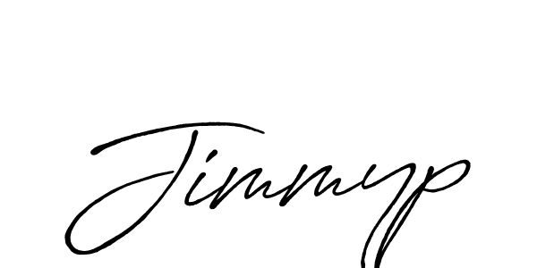 How to make Jimmyp name signature. Use Antro_Vectra_Bolder style for creating short signs online. This is the latest handwritten sign. Jimmyp signature style 7 images and pictures png