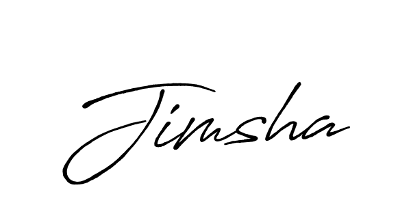 Also You can easily find your signature by using the search form. We will create Jimsha name handwritten signature images for you free of cost using Antro_Vectra_Bolder sign style. Jimsha signature style 7 images and pictures png