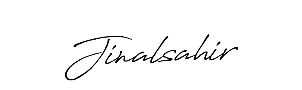 How to Draw Jinalsahir signature style? Antro_Vectra_Bolder is a latest design signature styles for name Jinalsahir. Jinalsahir signature style 7 images and pictures png