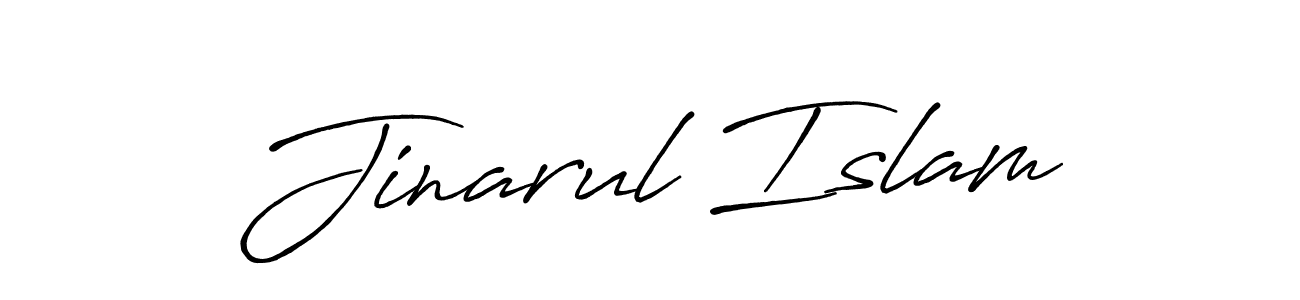 The best way (Antro_Vectra_Bolder) to make a short signature is to pick only two or three words in your name. The name Jinarul Islam include a total of six letters. For converting this name. Jinarul Islam signature style 7 images and pictures png