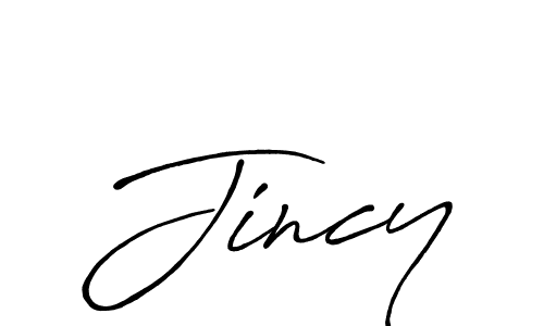 You should practise on your own different ways (Antro_Vectra_Bolder) to write your name (Jincy) in signature. don't let someone else do it for you. Jincy signature style 7 images and pictures png