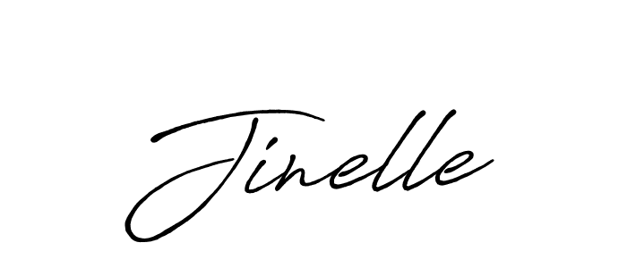 Also we have Jinelle name is the best signature style. Create professional handwritten signature collection using Antro_Vectra_Bolder autograph style. Jinelle signature style 7 images and pictures png
