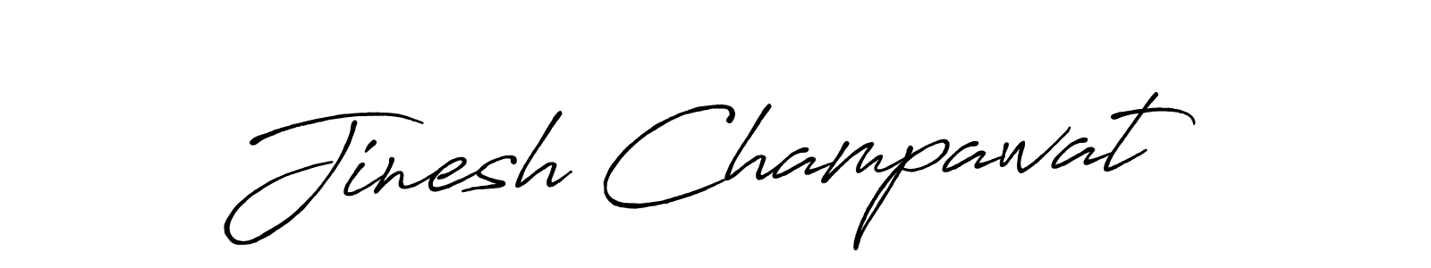 The best way (Antro_Vectra_Bolder) to make a short signature is to pick only two or three words in your name. The name Jinesh Champawat include a total of six letters. For converting this name. Jinesh Champawat signature style 7 images and pictures png