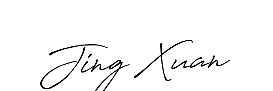 Create a beautiful signature design for name Jing Xuan. With this signature (Antro_Vectra_Bolder) fonts, you can make a handwritten signature for free. Jing Xuan signature style 7 images and pictures png