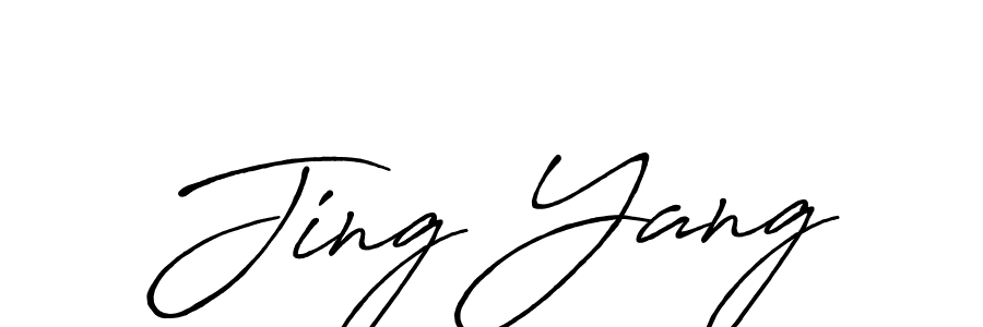 if you are searching for the best signature style for your name Jing Yang. so please give up your signature search. here we have designed multiple signature styles  using Antro_Vectra_Bolder. Jing Yang signature style 7 images and pictures png