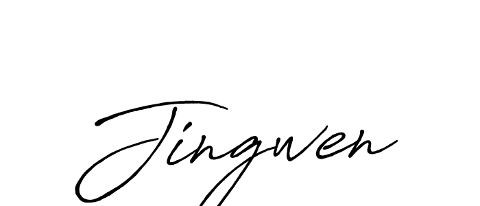 Best and Professional Signature Style for Jingwen. Antro_Vectra_Bolder Best Signature Style Collection. Jingwen signature style 7 images and pictures png